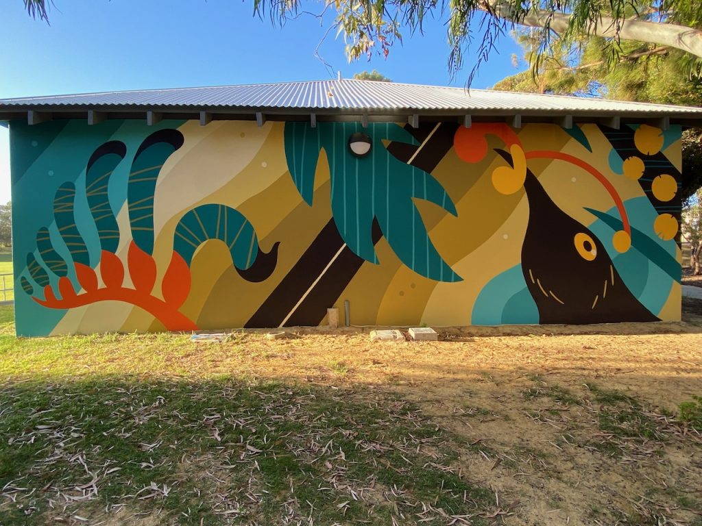 “Edges” - Mural Project by Darren Hutchens for the City of Joondalup