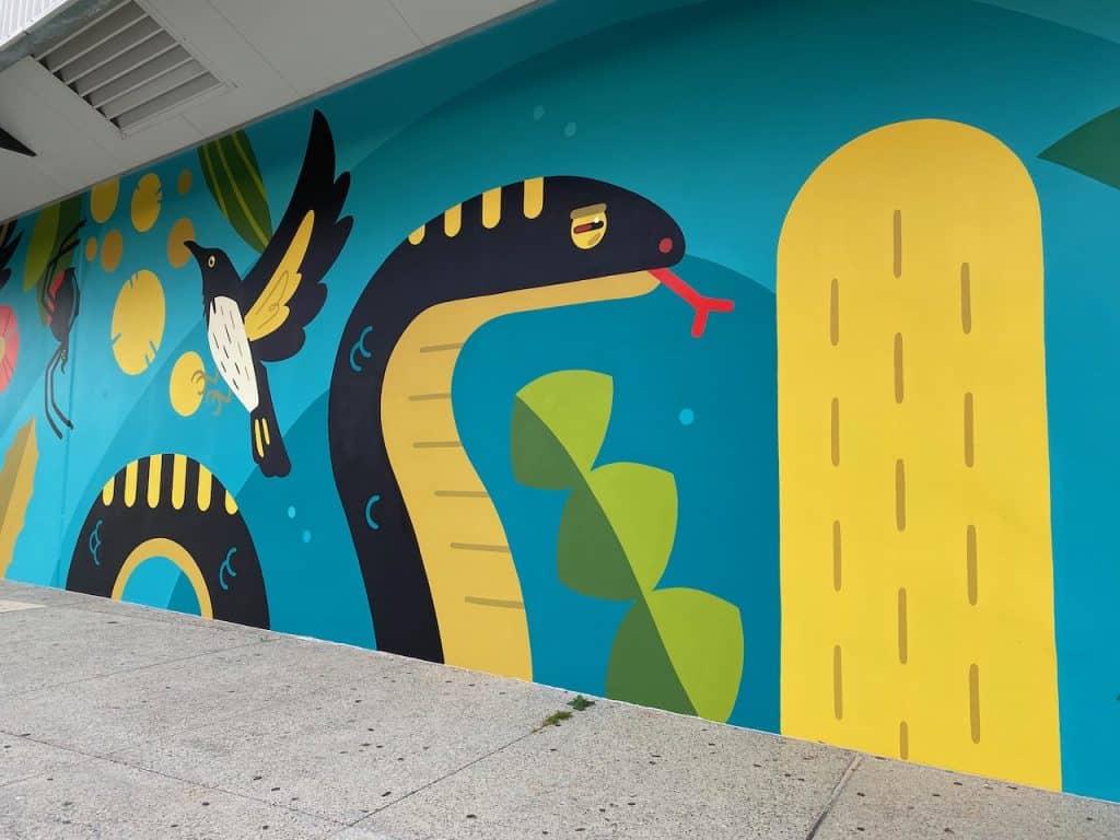 "Colours of Atwell" - Mural Project by Darren Hutchens for Atwell College